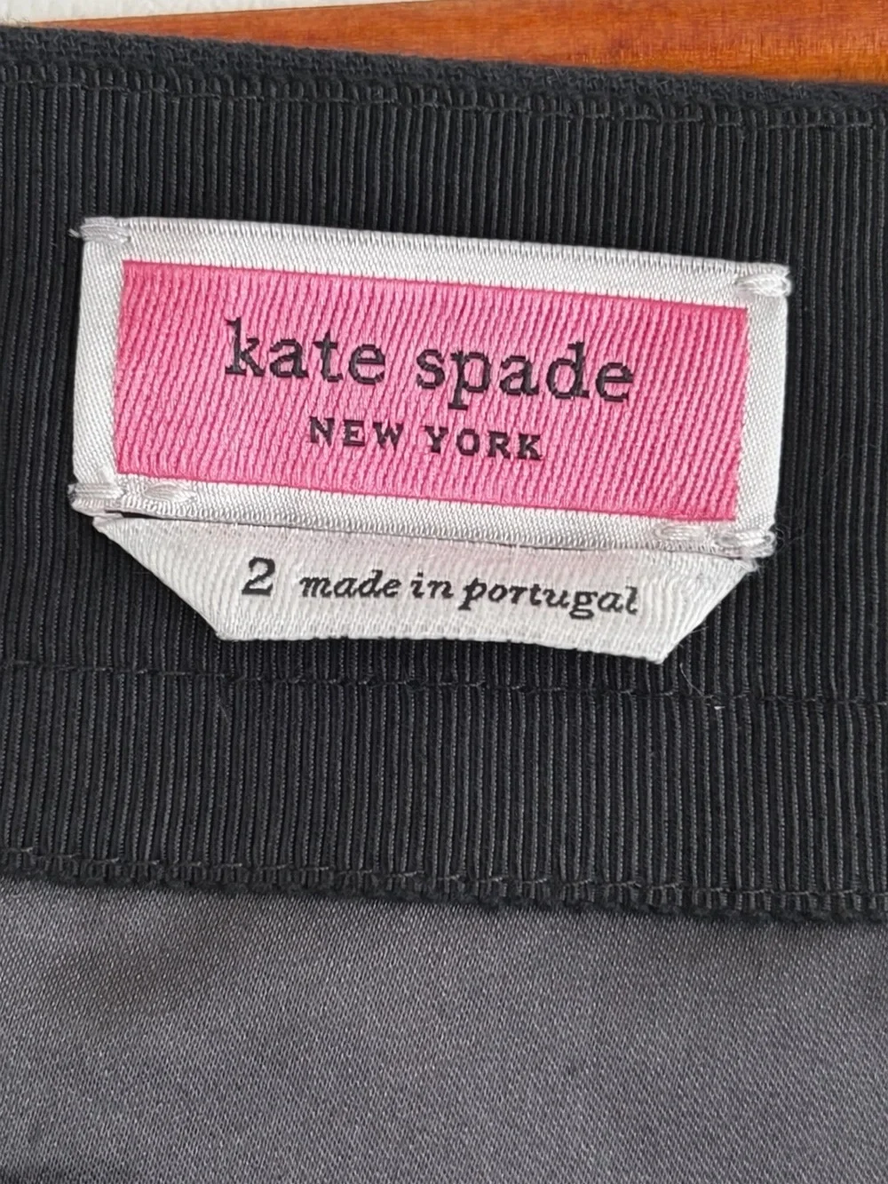 Kate Spade Black & White Skirt • Chic Boutique Mini Skirt - Picture 5 of 6